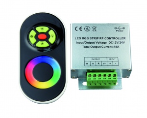 картинка Контроллер LC-RF5B-Sens (12-24V, 216-432W) Black от магазина gslight