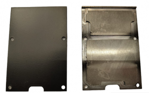 картинка Заглушка для профиля GS.4970 алюминий( белый цвет) магазин gslight 4970 B