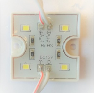 картинка Модуль SMD 5054/4LED 88Lm 35х35х5мм 1W 88Lm IP65 (пласт. корпус) 120° (белый холодный) магазин gslight fdb15ada-6413-4f98-b092-439a56e6a8f2