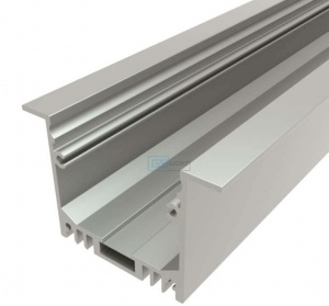 картинка Алюминиевый профиль встраиваемый GS.4932 v2.5 без экрана магазин gslight lc-lpv-3250-2