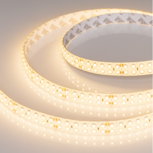 картинка Лента SMD 2835 240LED/m IP68 24V 19,2Wm 1440lm/m 3000K двухрядная LUX от магазина gslight