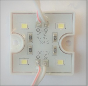 картинка Модуль SMD 5050/4LED 35х35х5мм 1W 72Lm IP65 20 шт.120° (белый теплый) магазин gslight fdb15ada-6413-4f98-b092-439a56e6a8f2