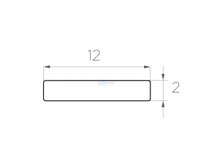картинка Алюминиевый профиль накладной полоса GS.2001 v2.0  от магазина gslight