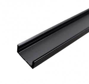 картинка Алюминиевый профиль накладной GS.1506(16х7мм) v2.0 без экрана чёрный от магазина gslight