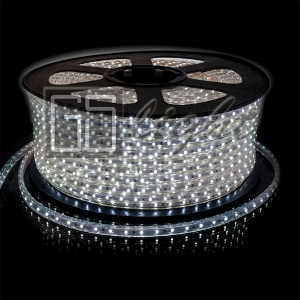 картинка Лента SMD 5050 60LED/m IP67 220V (белый-холодный) от магазина gslight