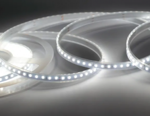 картинка Лента SMD 2835 120LED/m 10Вт/м IP67 напрямую 220V (белый-нейтральный) PRO (10 м) от магазина gslight